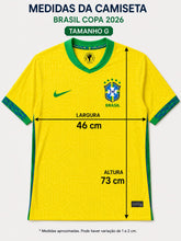 Carregar imagem no visualizador da galeria, Camisa do Brasil Amarela Torcedor

