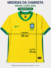 Carregar imagem no visualizador da galeria, Camisa do Brasil Amarela Torcedor
